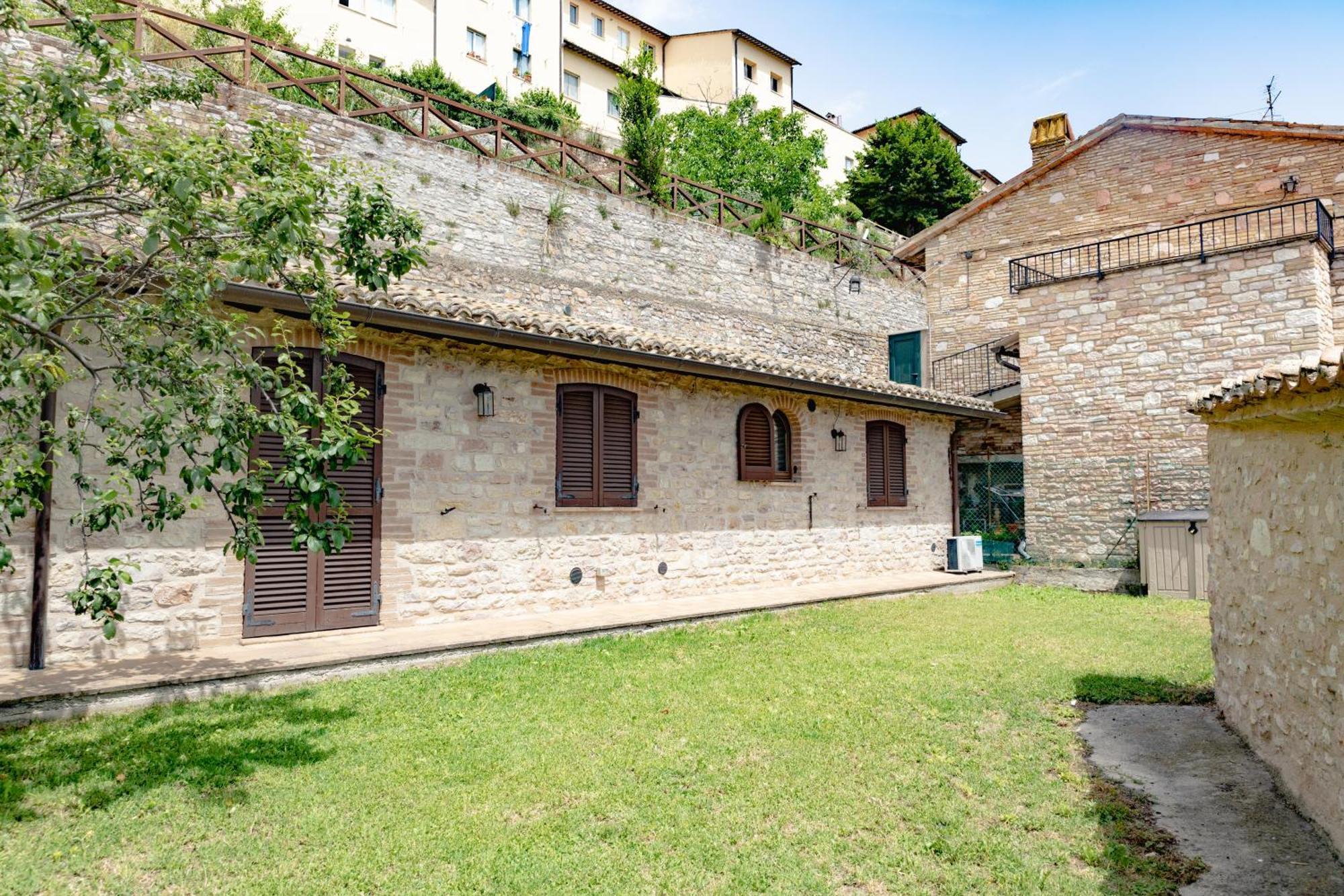 Willa Rustic House, Con Patio E Giardino, Assisi Centro Zewnętrze zdjęcie
